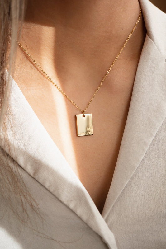 I AM ENOUGH Necklace