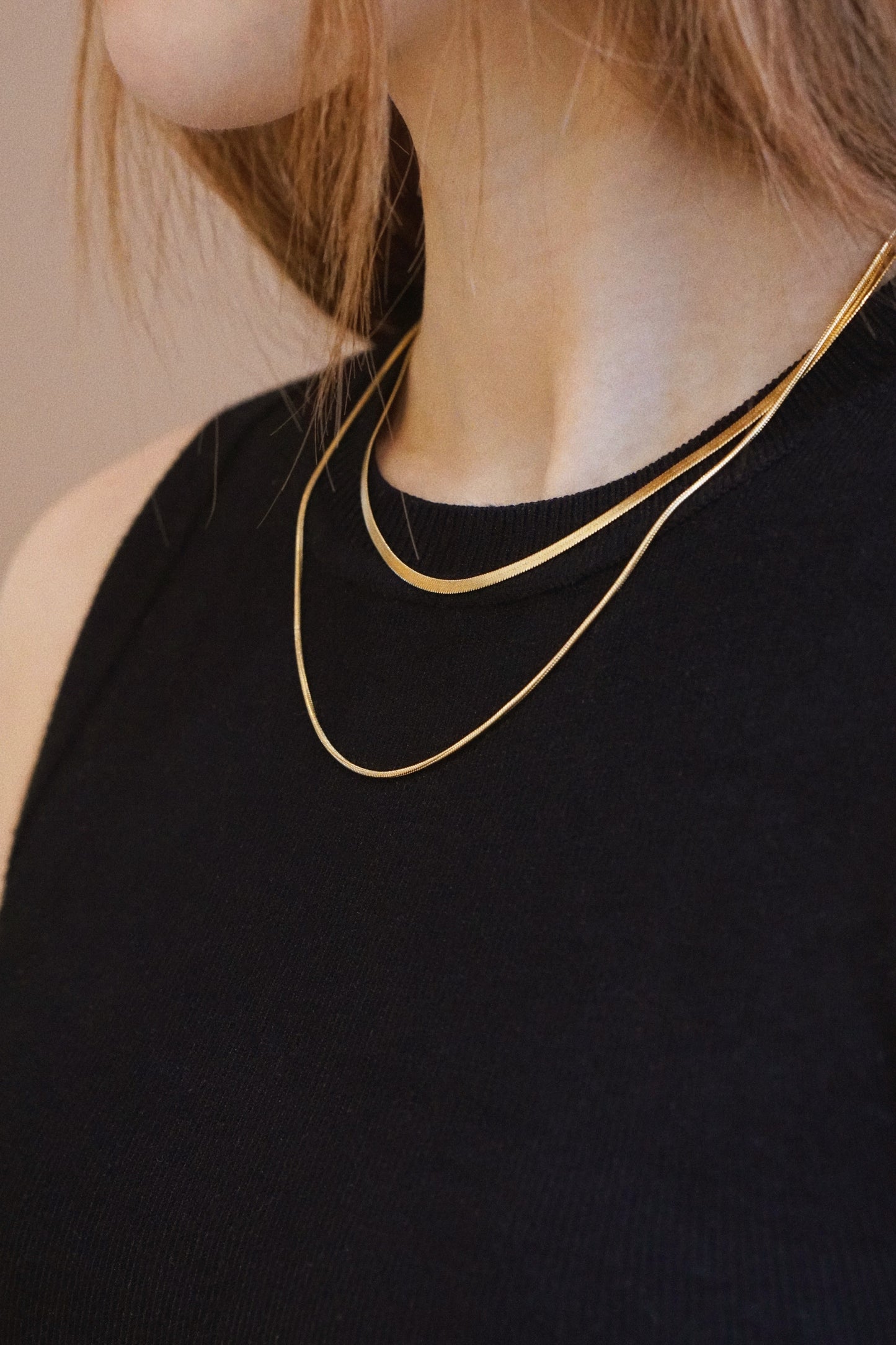 Scarlett Double Chain Necklace