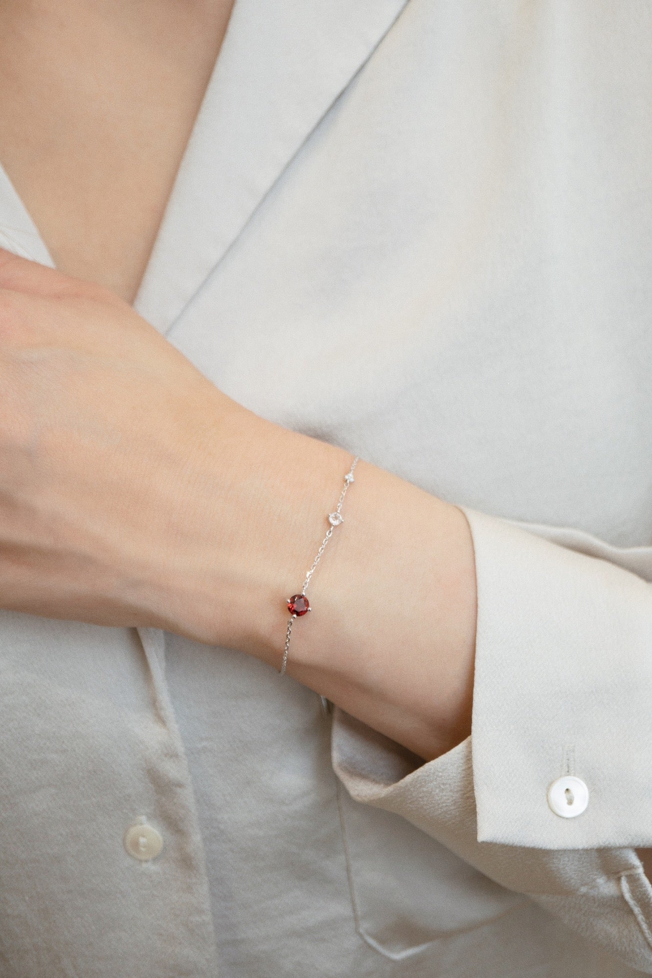 The Meta Sterling Silver Bracelet