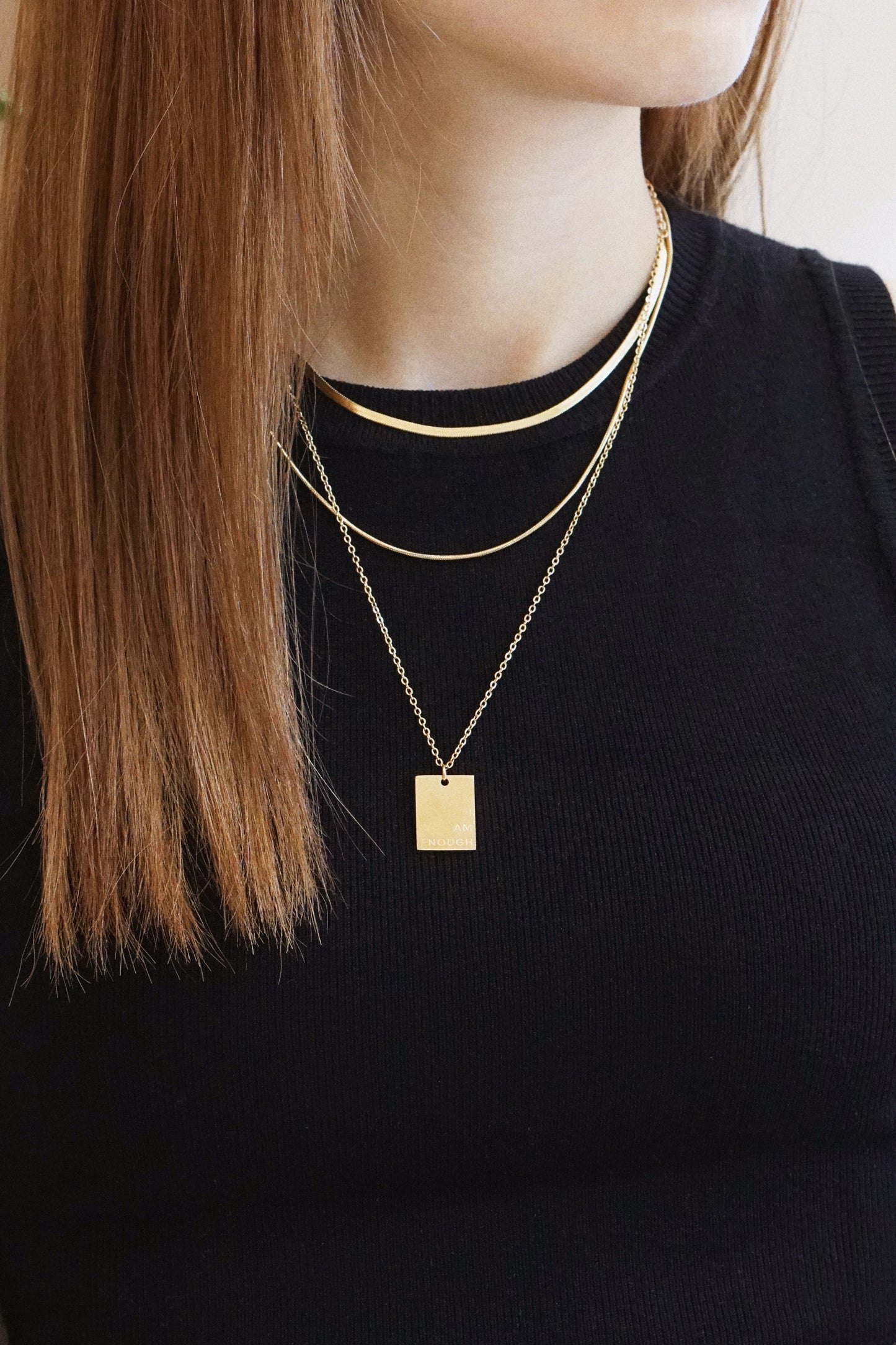 Scarlett Double Chain Necklace