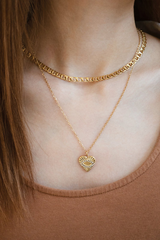 Mila Evil Eye Necklace